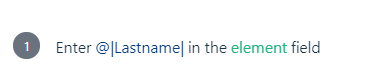 parameter test data input